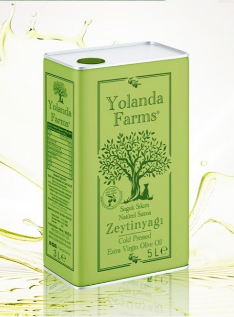 Yolanda Farms® Olive Oil Memecik ilk Hasat Zeytinyağı 10 litre   0.5 asit - Filtresiz