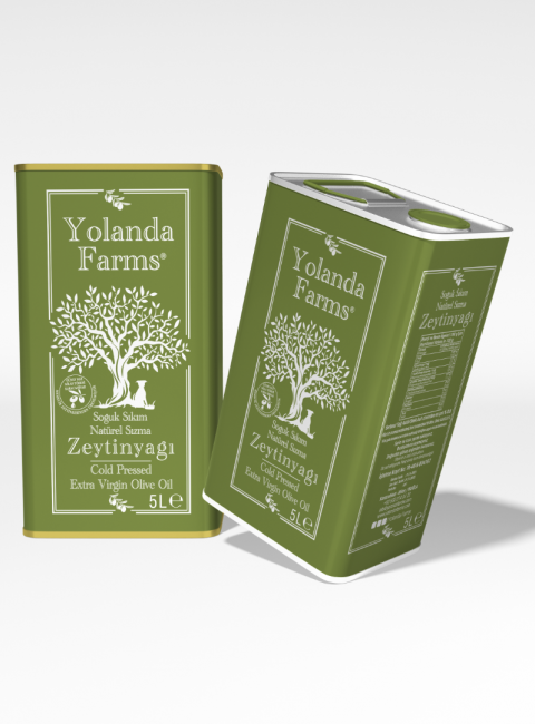 Yolanda Farms® Olive Oil Memecik ilk  Hasat Zeytinyağı 0.3 Asit 15 Litre filtresiz